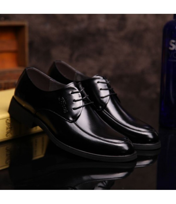 Men Genuine Leather Shoes Italian Style Casual Business Shoes