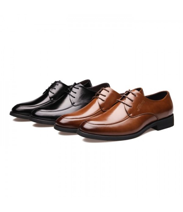 Men Genuine Leather Shoes Italian Style Casual Business Shoes