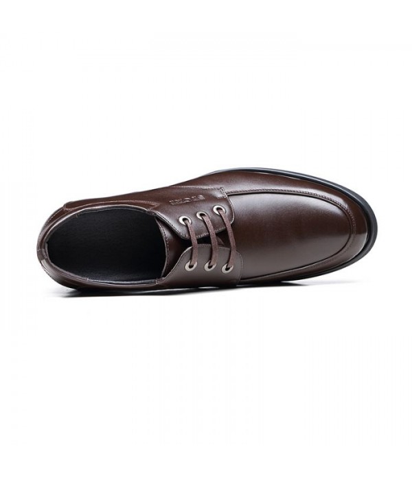 Men Leather Business Casual Comfort Shoes