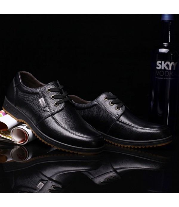 Men Comfort Shoes Genuine Leather Casual Walking Shoes