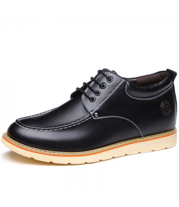 Men Boots Mid Top Genuine Leather Comfort Shoes