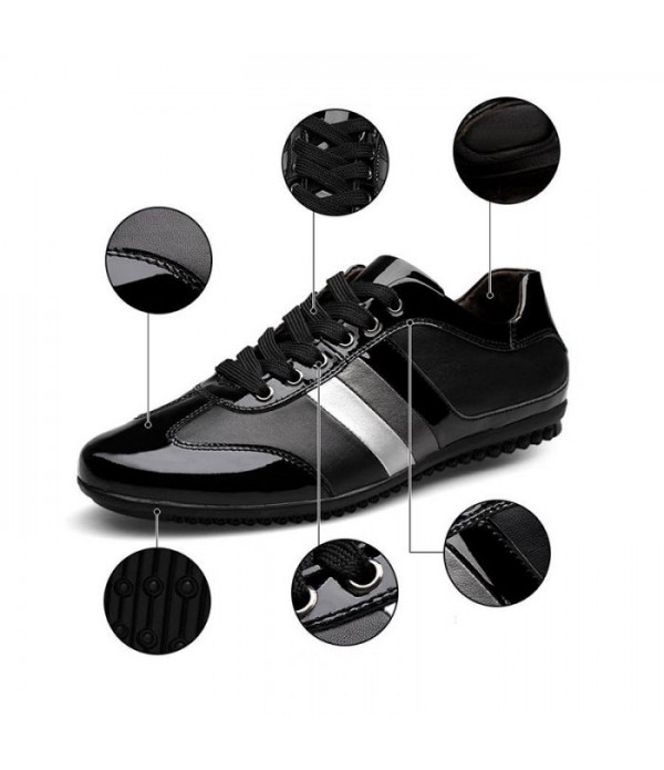 Men Comfort Shoes Business Leather Casual Walking Driving Shoes