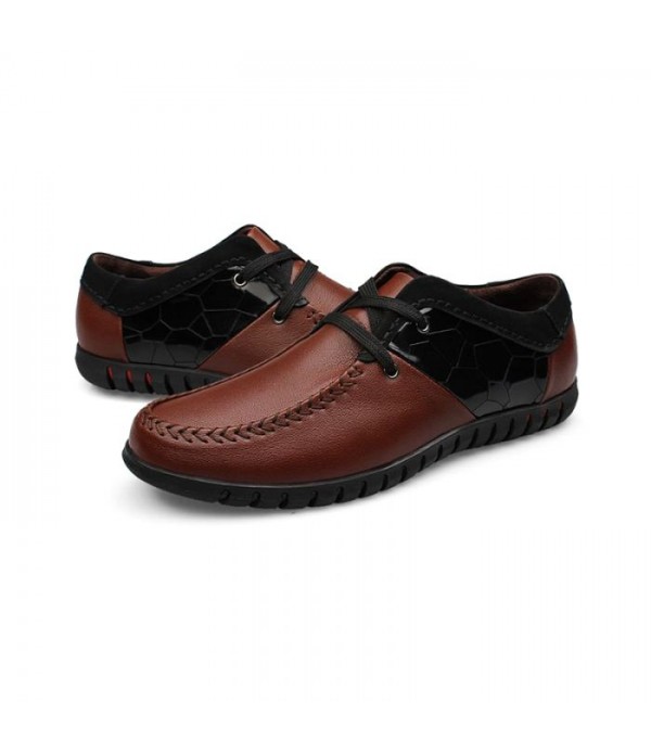 Men Comfort Shoes Leather Casual Fashion Shoes