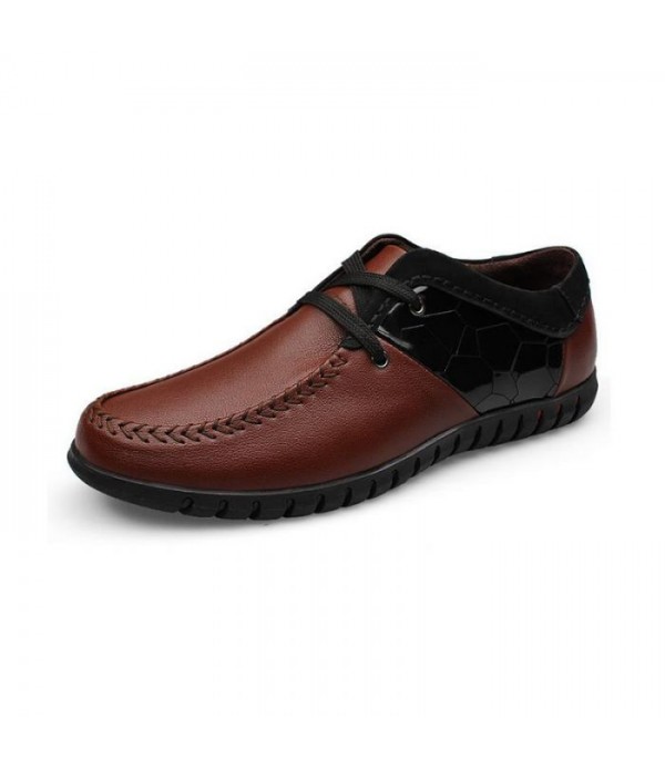 Men Comfort Shoes Leather Casual Fashion Shoes