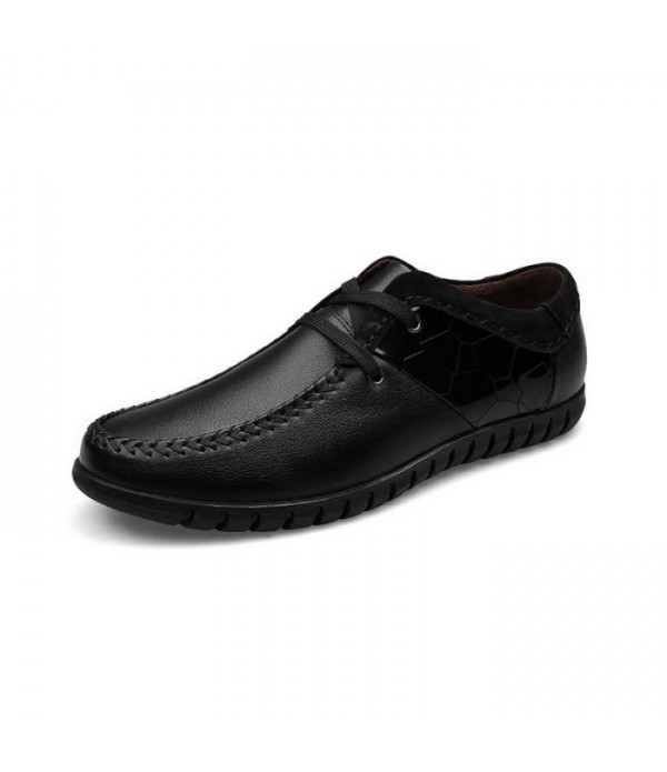 Men Comfort Shoes Leather Casual Fashion Shoes