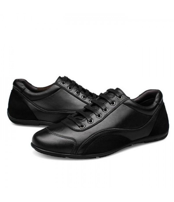 Men Comfort Shoes Classic England Leather POLO Gol...