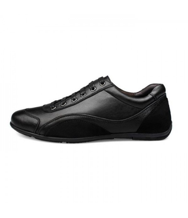 Men Comfort Shoes Classic England Leather POLO Golf Shoes