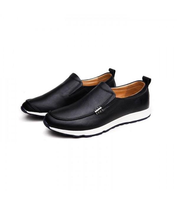 Men Loafers Genuine Leather Classic Comfort Shoes