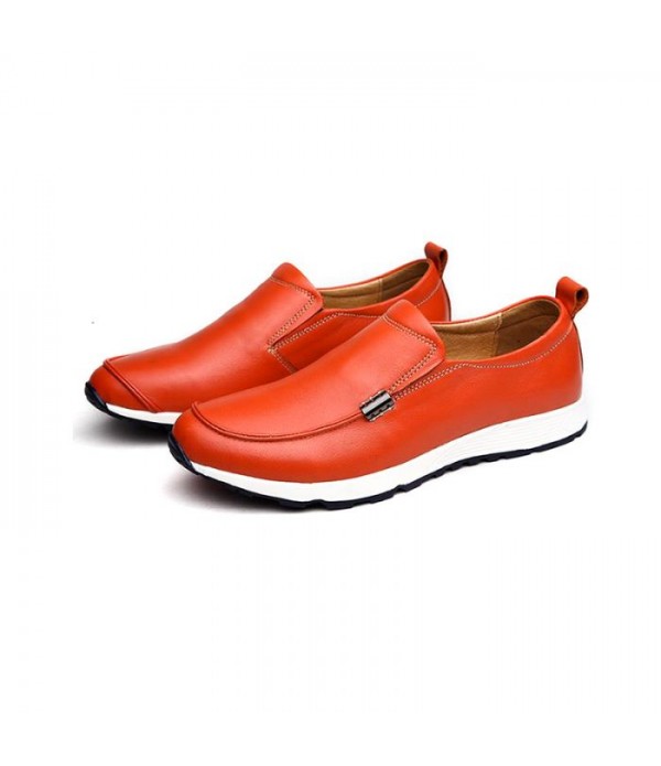 Men Loafers Genuine Leather Classic Comfort Shoes