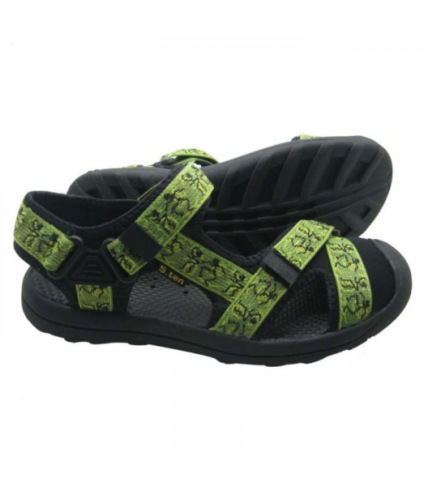 Women's Sport Sandals Comfort Velcro Strap Water Sandals, Green