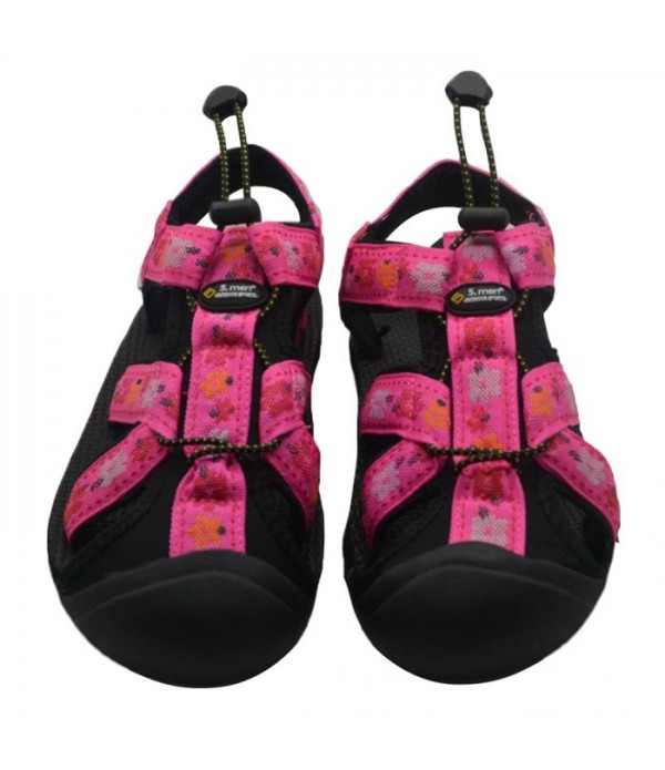 Women's Water Sandals Comfort Flat Closed Toe Floral, Yellow