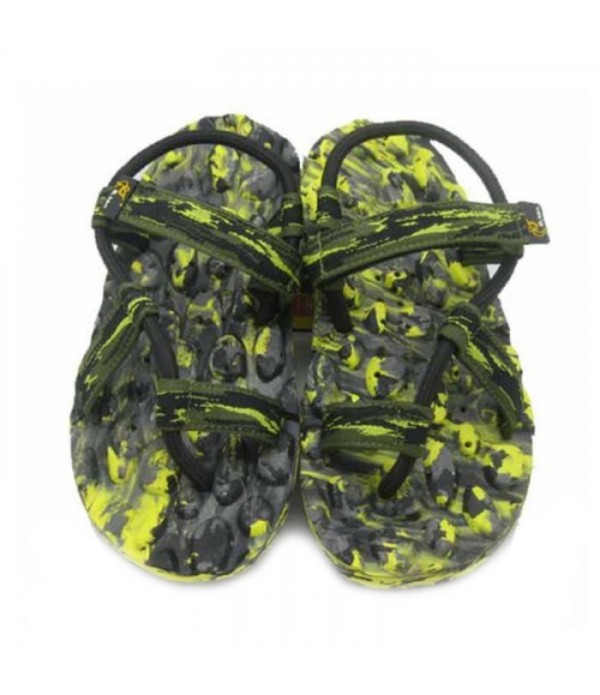 Women's Flip Flop Sandals Comfort Floral Velcro Closure, Royal