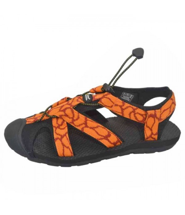 Women's Closed Toe River Fisherman Sandals, Orange