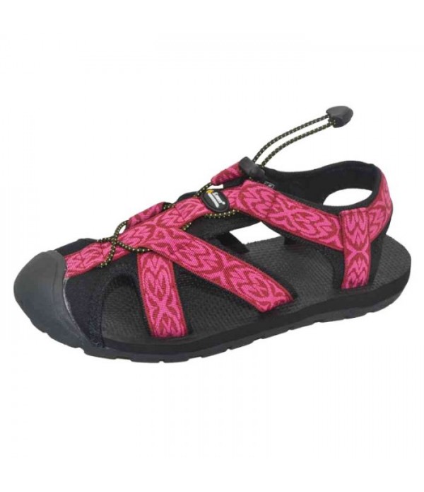 Women's Closed Toe River Fisherman Sandals, Deep Pink