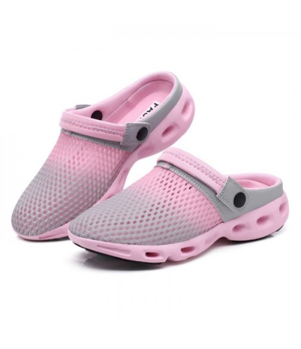 Women's Breathable Mesh Mules Beach Sandals