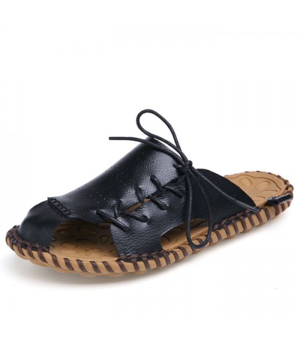 Men's Slip-On Thread Casual Beach Sandals