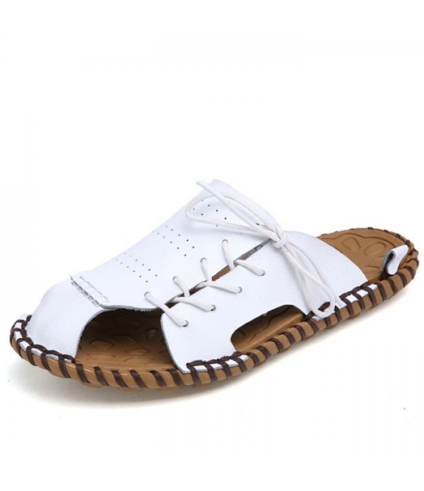 Men's Slip-On Thread Casual Beach Sandals